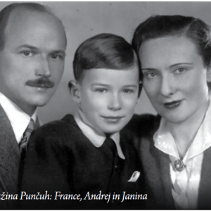 France Punčuh z družino